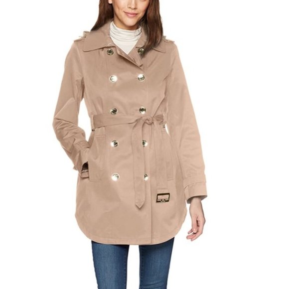 Double Breasted Trench Jacket Xl 